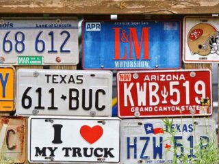 license plate game