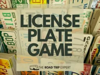 license plate game