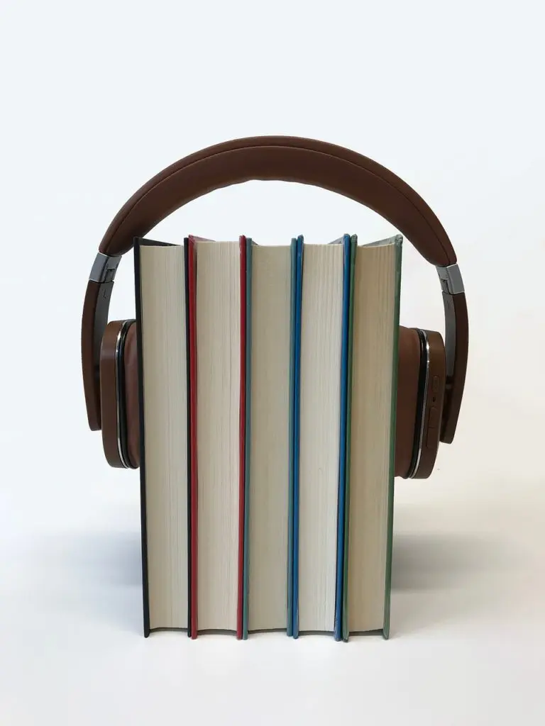 Listening to an audiobook
