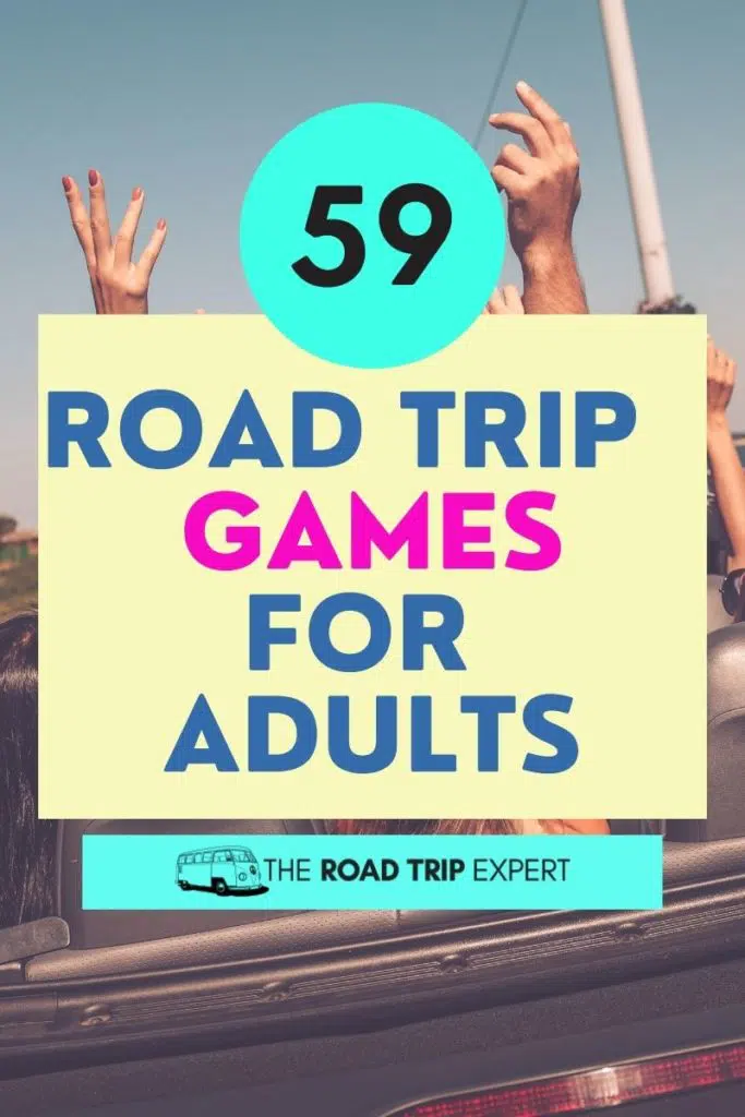 road trip games for adults pinterest pin