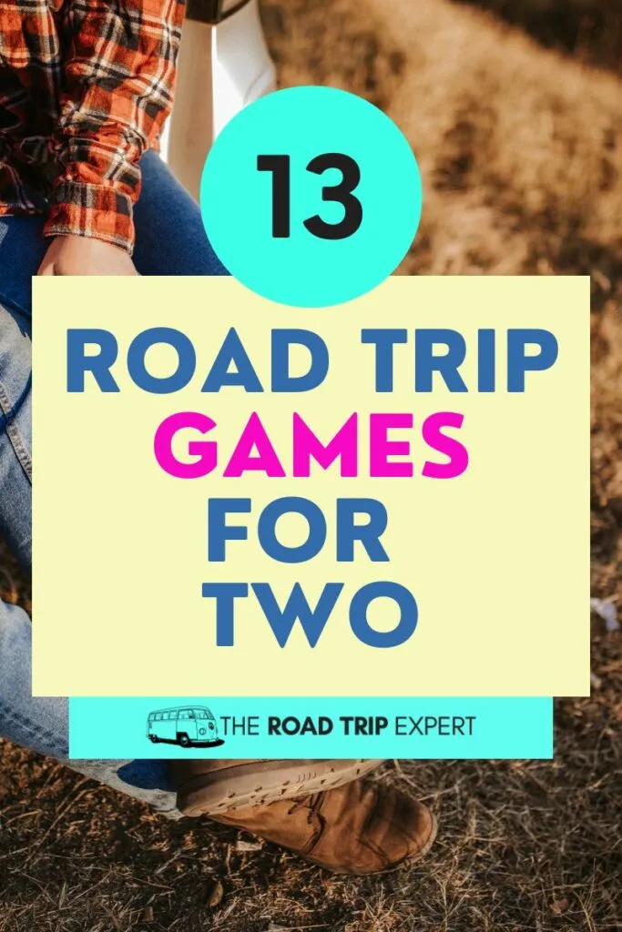 road trip games for two Pinterest pin
