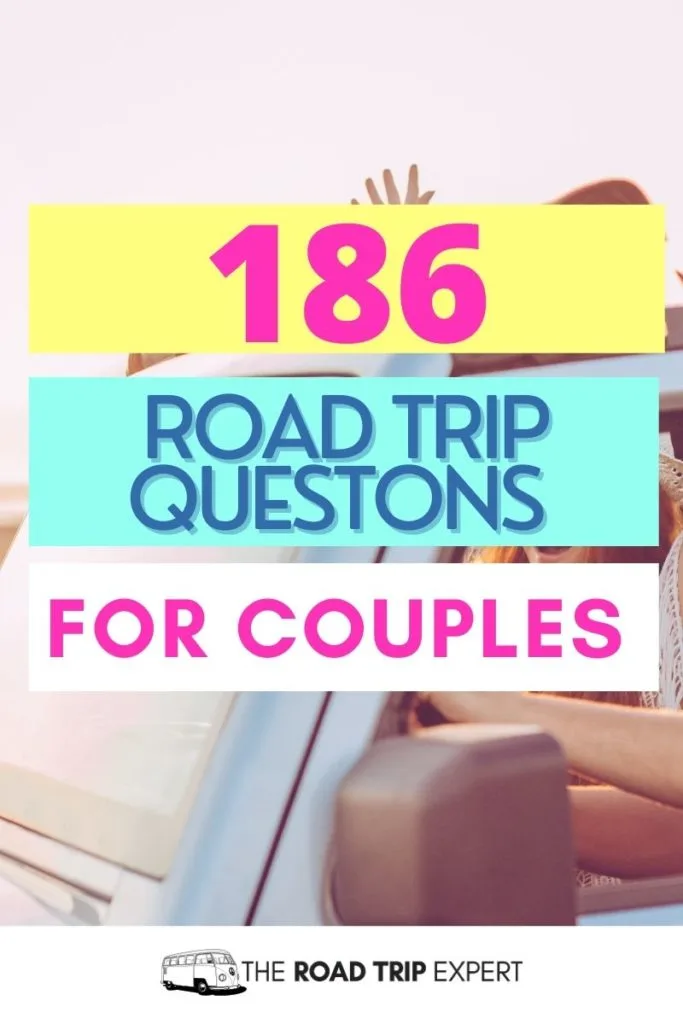 road trip questions for couples pinterest pin