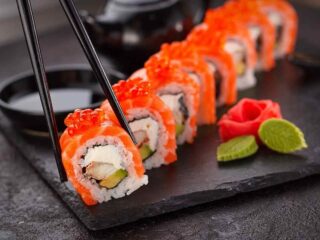 sushi - a healthy option