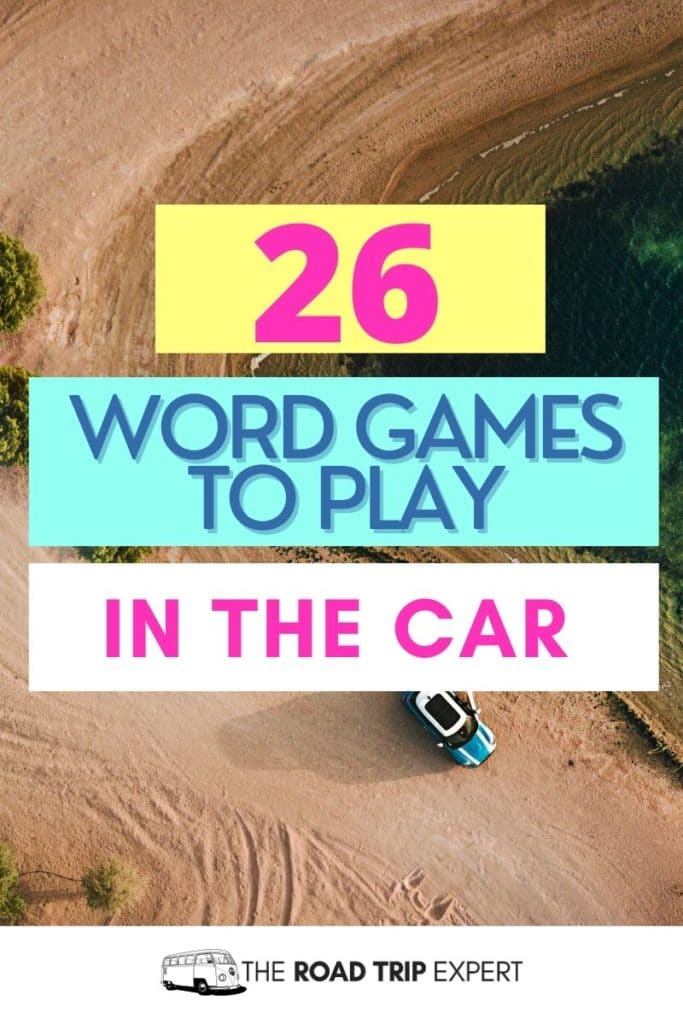 word games to play in the car pinterest pin