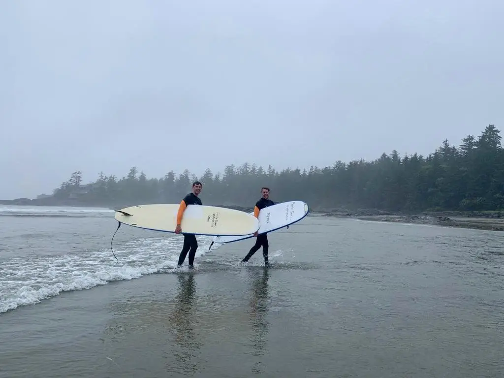 Surfing - one of the most popular things to do in Tofino