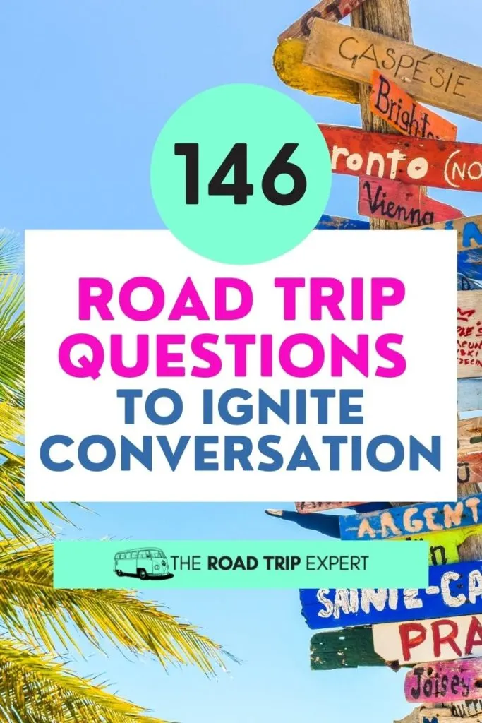 146 road trip questions pinterest pin