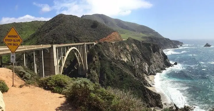 Bixby Bridge on the West Coast U.S road trip