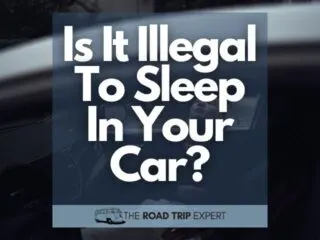 is it illegal to sleep in your car