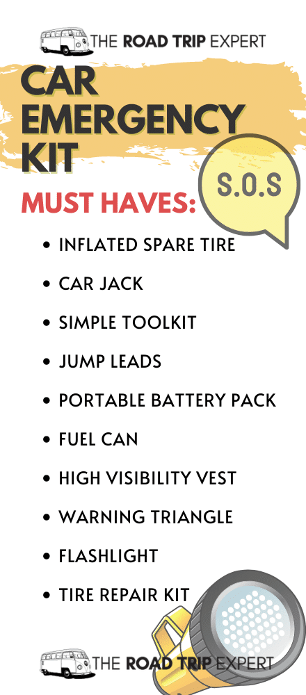 car emergency kit list