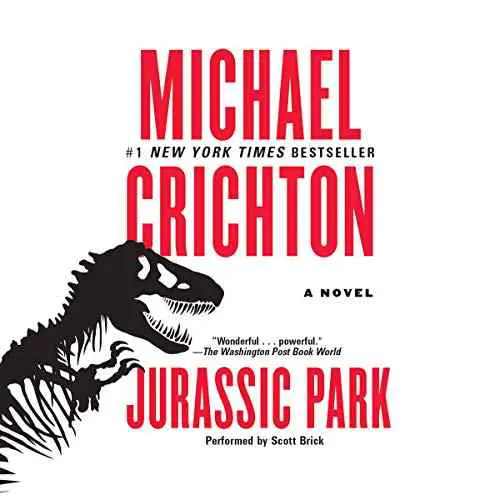 Jurassic Park Audiobook Cover