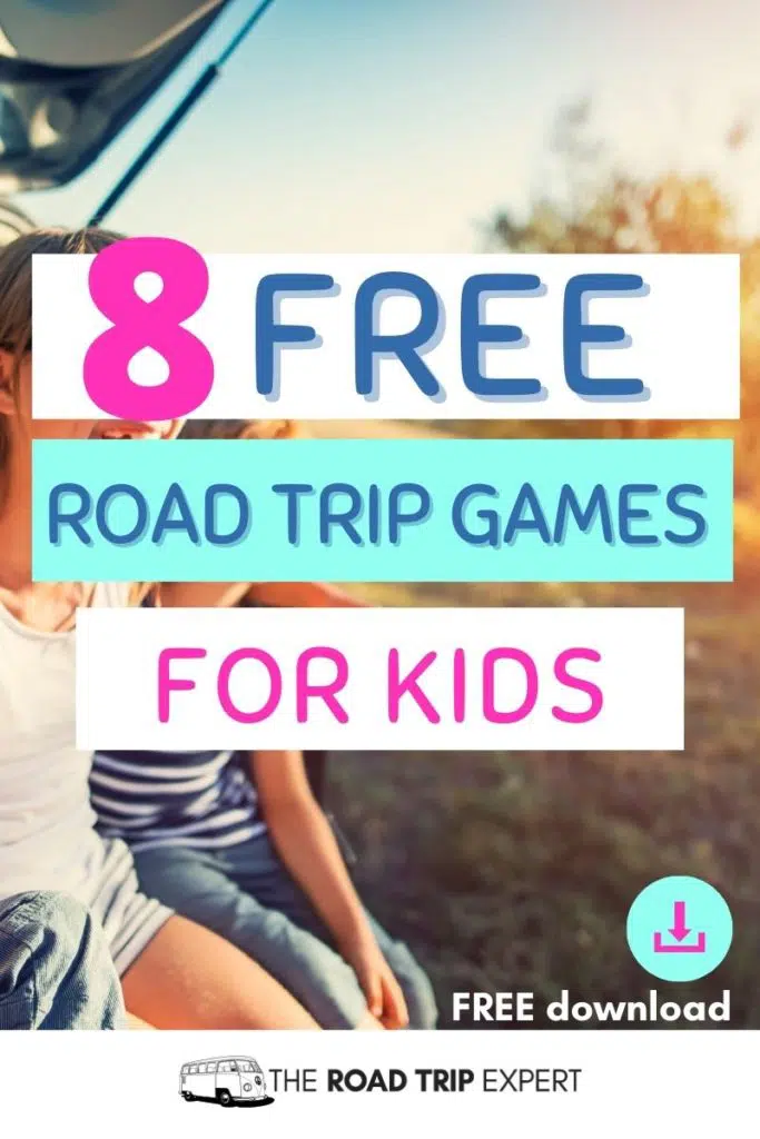 road trip games for kids pinterest pin