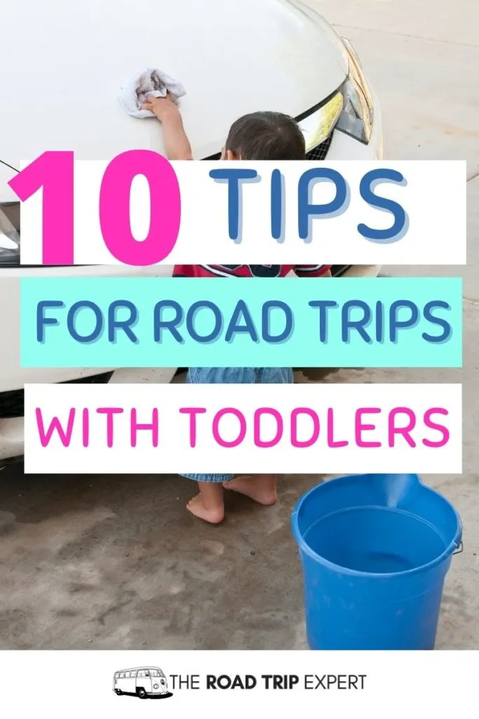 road trips with toddlers pinterest pin