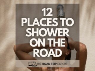 places to shower on the road