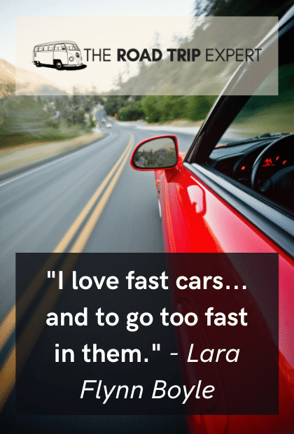 driving fast quotes