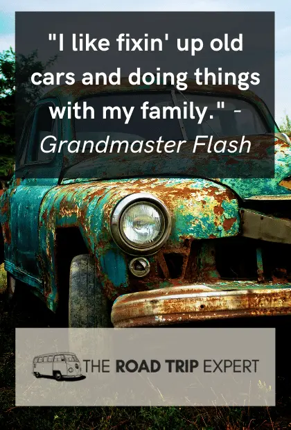 quotations about old cars