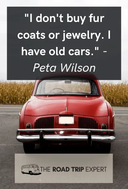 quotes about old cars