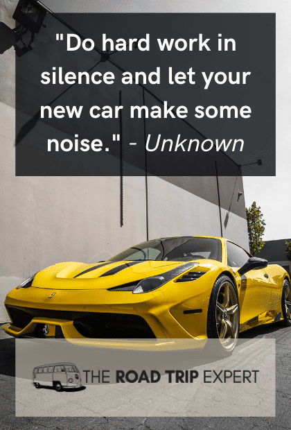 new car quotes for instagram
