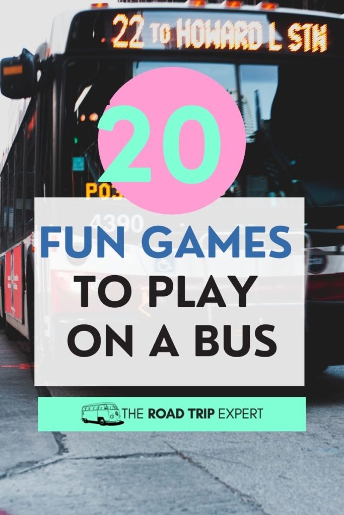 games to play on a bus pinterest pin