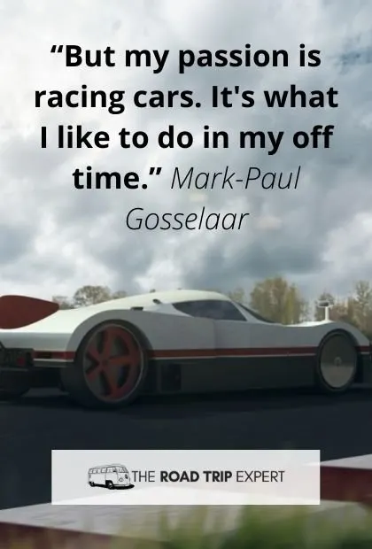 race car captions