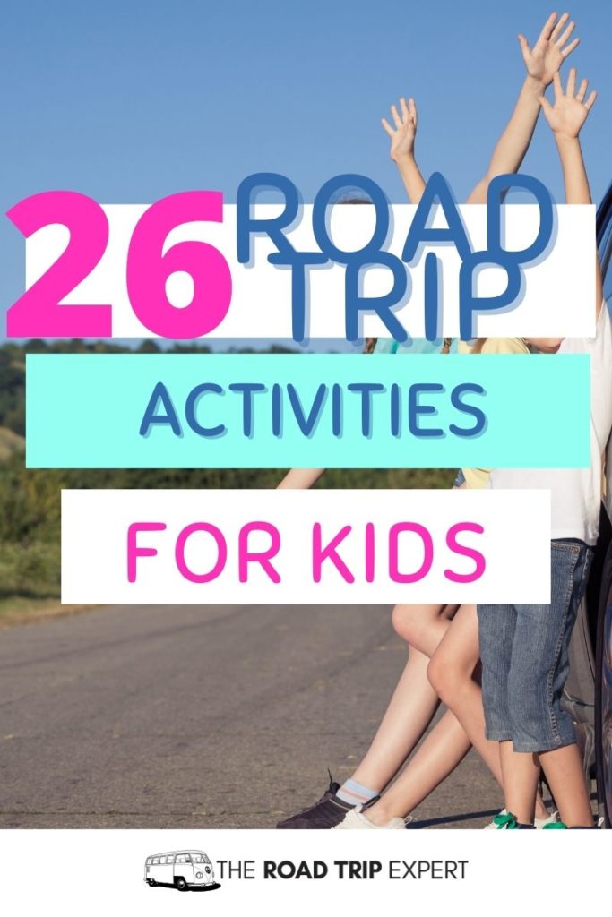 road trip activities for kids pinterest pin