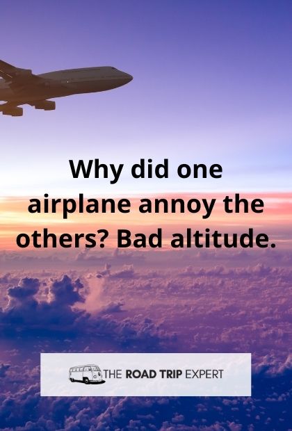 travel jokes about airplanes