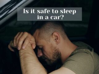 Is it safe to sleep in a car