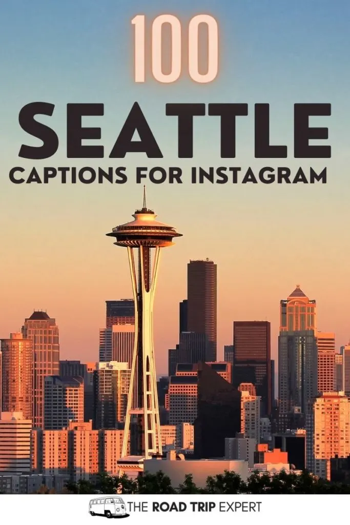 Seattle Captions for Instagram pinterest pin