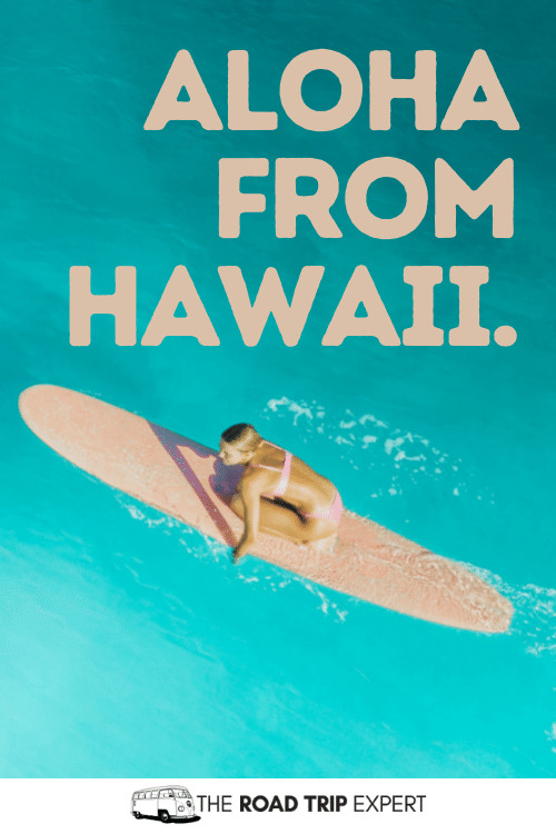 hawaii insta captions