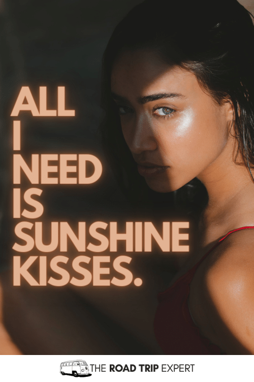sun kissed quotes
