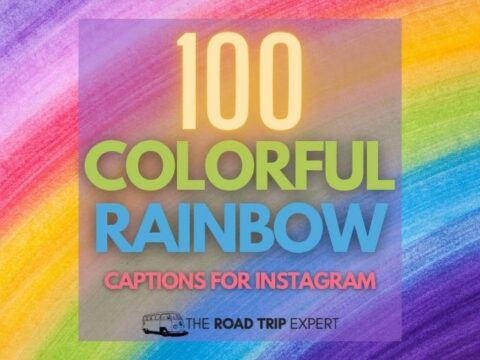 100 Fantastic Colorful Rainbow Captions for Instagram (Plus Quotes!)