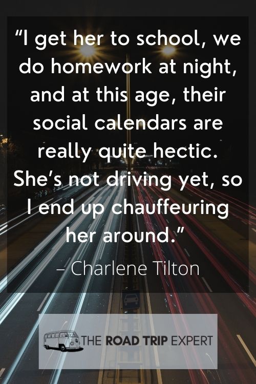 Late Night Drive Quote By Charlene Tilton