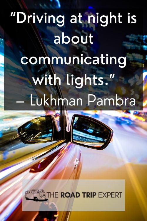 Late Night Drive Quote By Lukhman Pambra