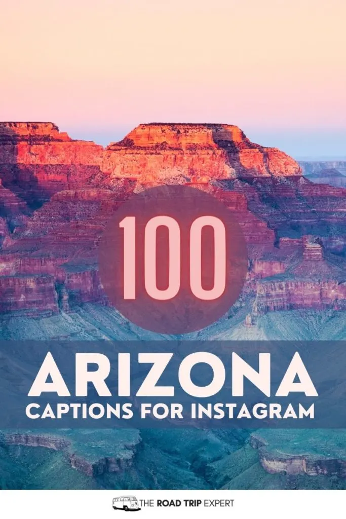 Arizona Captions for Instagram pinterest pin