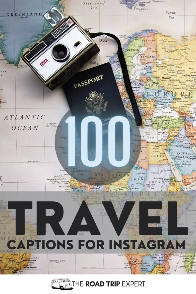 Travel Captions for Instagram pinterest pin