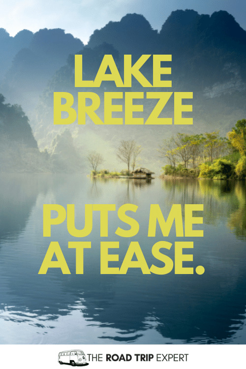 lake captions for Instagram