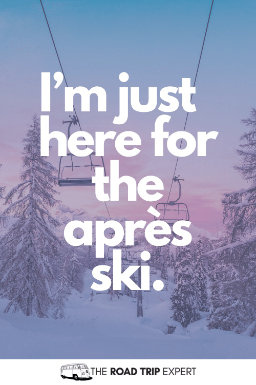 skiing captions for instagram