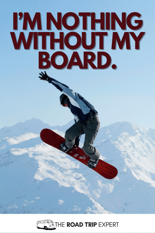 snowboarding captions