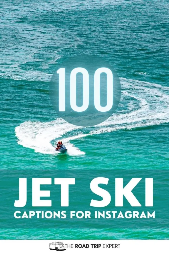 Jet Ski Captions for Instagram pinterest pin