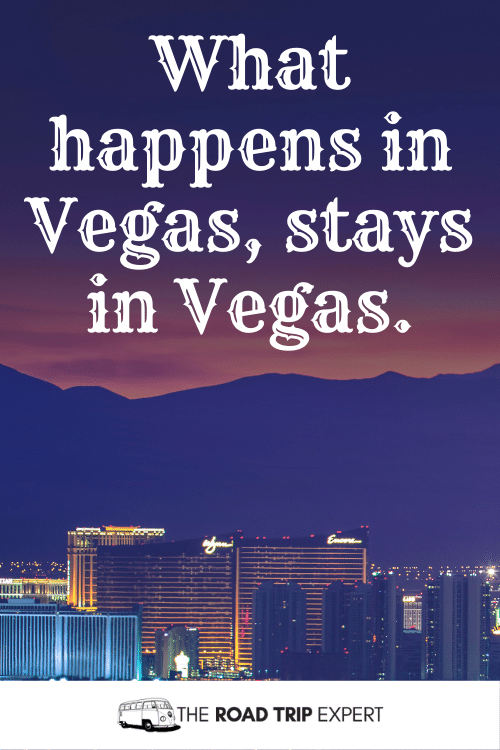 Las Vegas Caption for Instagram
