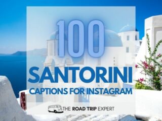 Santorini Captions for Instagram featured image