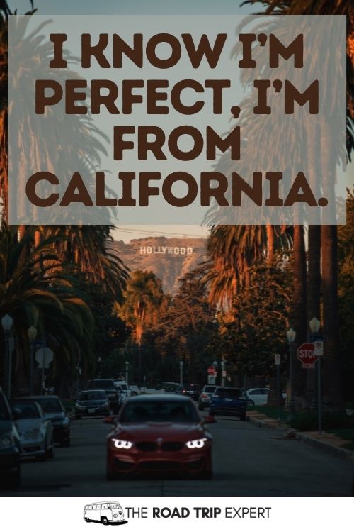 California captions for Instagram