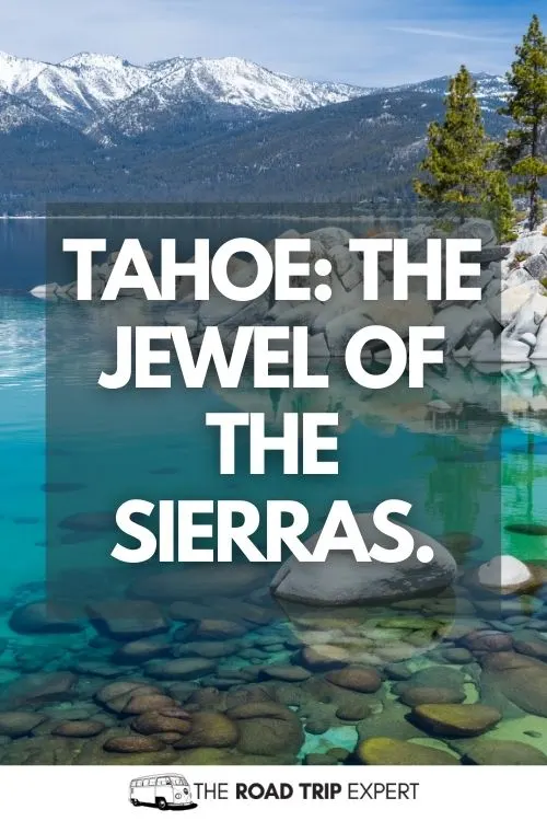 Lake Tahoe quote