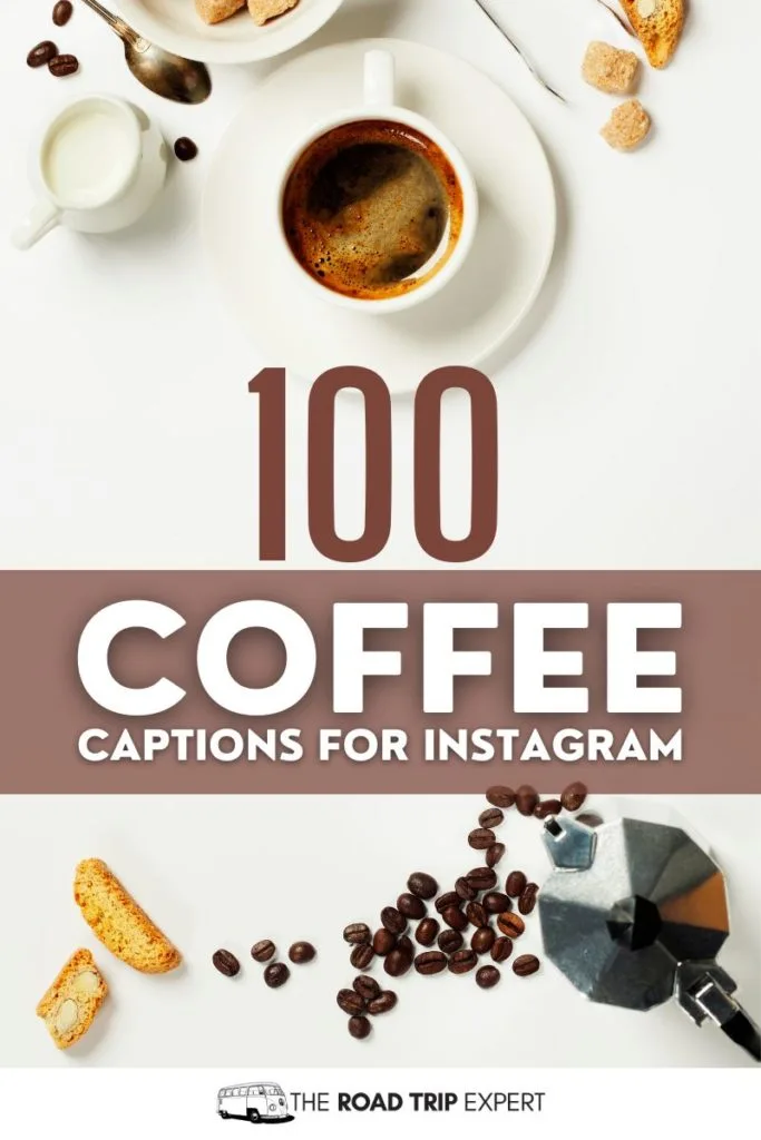 Coffee Captions for Instagram pinterest pin