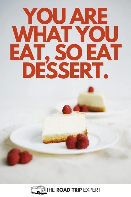 Dessert Sayings