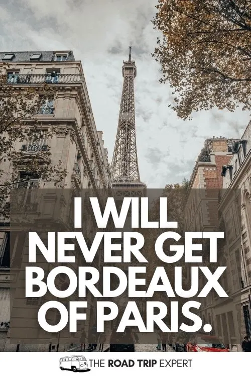 Paris Caption for Instagram