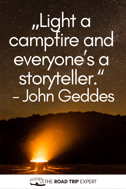 Camping Instagram Quotes