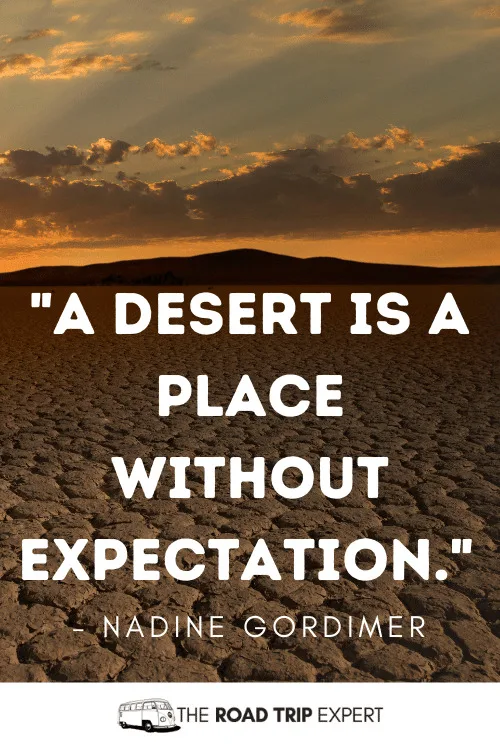 Desert Instagrm quotes