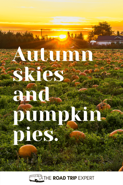 Fall Captions for Instagram