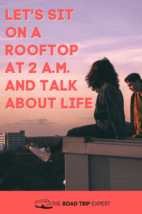 Rooftop Bar Caption