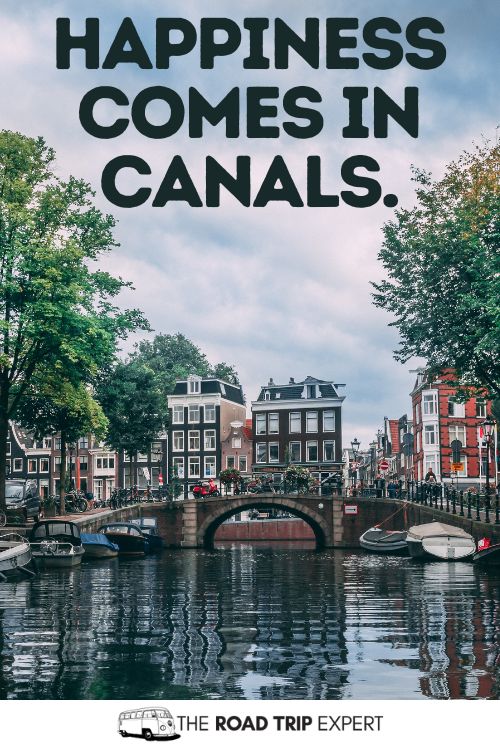 Amsterdam Captions for Instagram